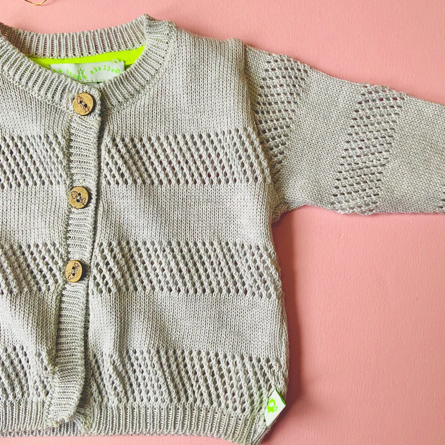 Cardigan estivo in cotone