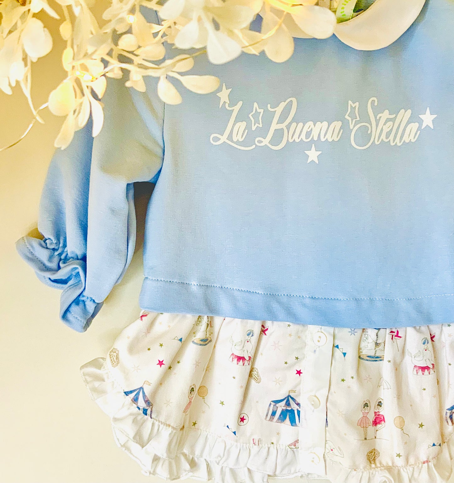 Vestito felpa para bebe CIRCUS
