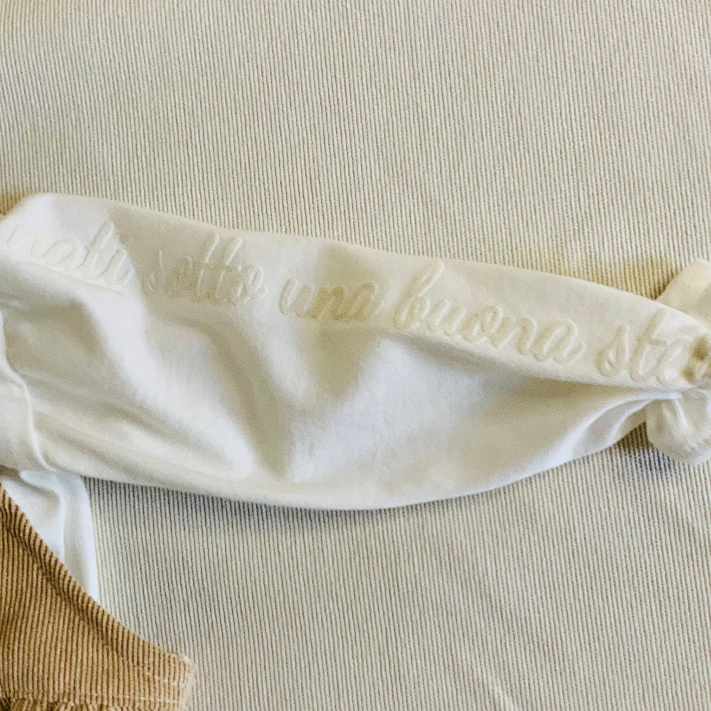 Blusa de bebe con manica stampata