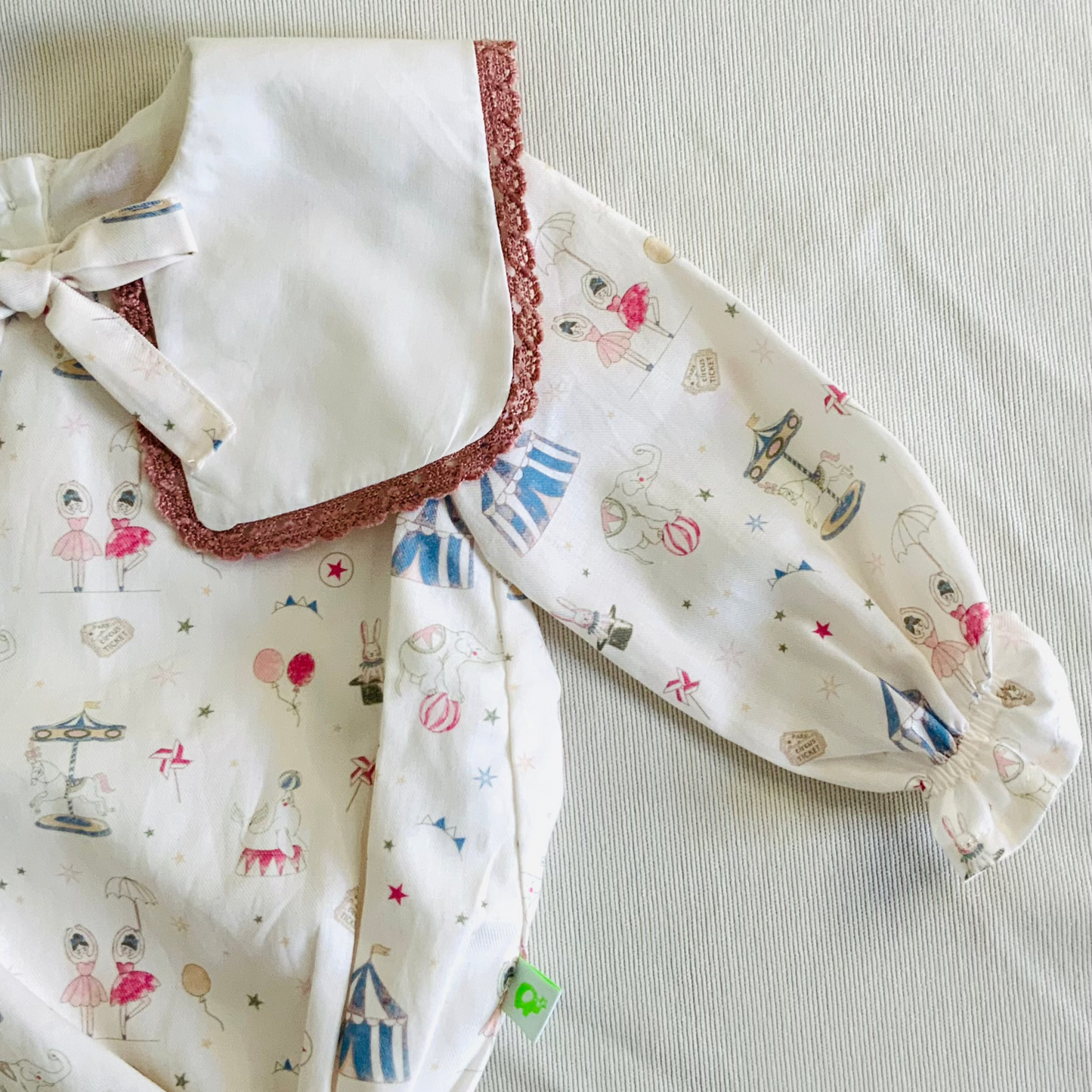 Body con collo marinaro per bebe fantasia Circus