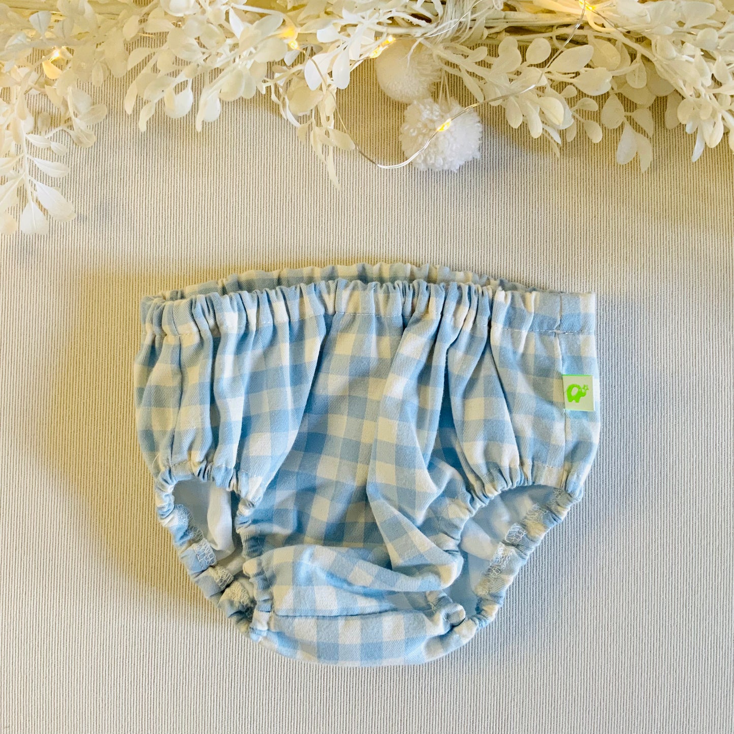 Culotte in Vichy celeste