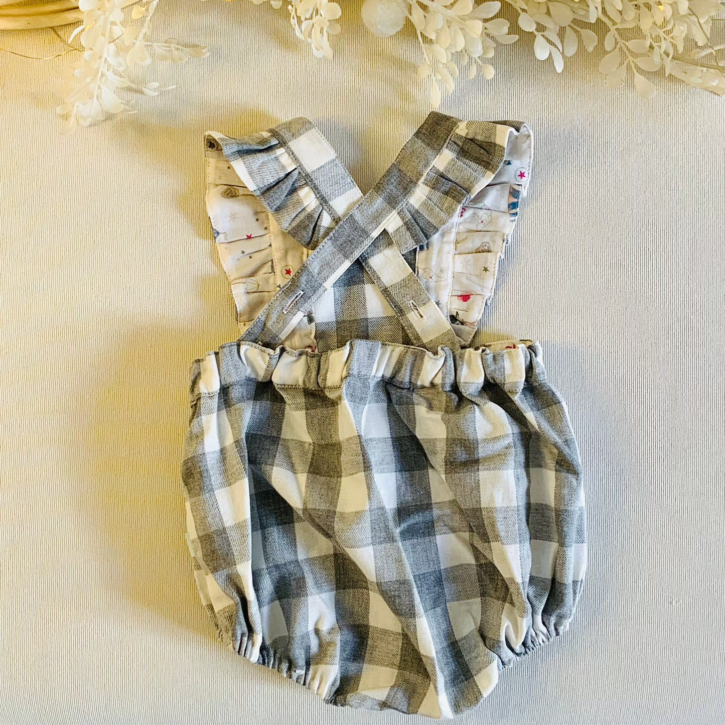 Pagliaccetto flanella per bebe