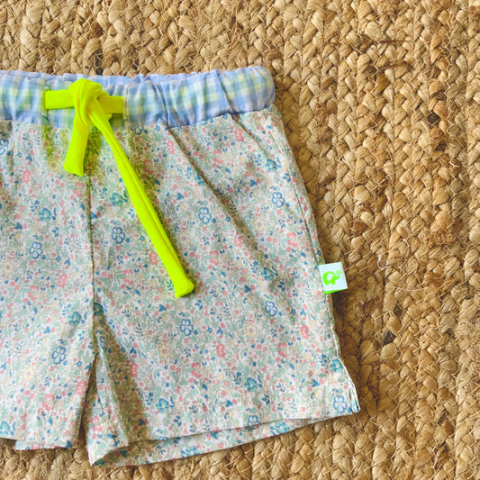 Costume bermuda mare bambino micro-fiori