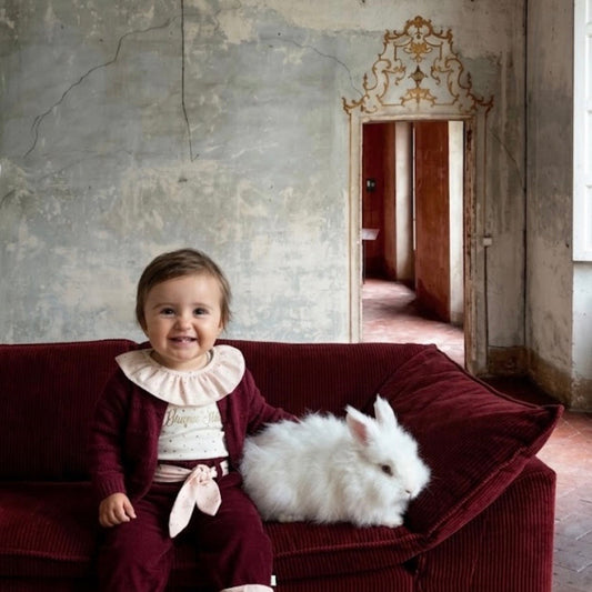 cardigan_misto_lana_Bordeaux_indossato